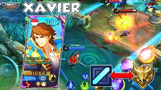 XAVIER MID MAGE CARRIES THE TEAM IN RANK MYTHICAL GLORY! (GAMEPLAY) - MLBB