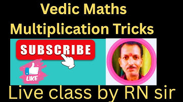 Vedic Maths multiplication tricks fast calculation #shorts#@ R.Neducation by R.N Sir