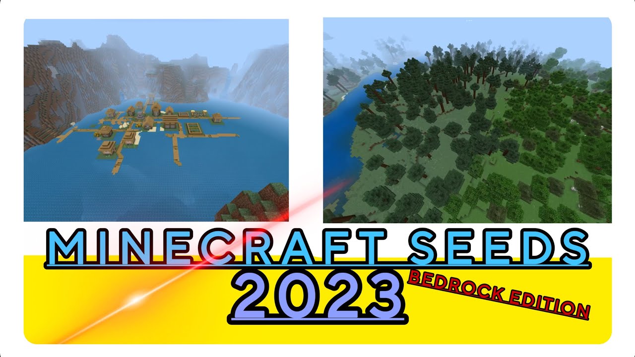 2 beautiful seeds for Minecraft in 2023 | Minecraft bedrock edition ...