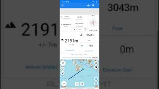 Track your flight and altitude, speed, elevation with Altimeter Alarm screenshot 5