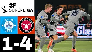Silkeborg IF 1-4 FC Midtjylland  | All Goals and Highlights | Superliga