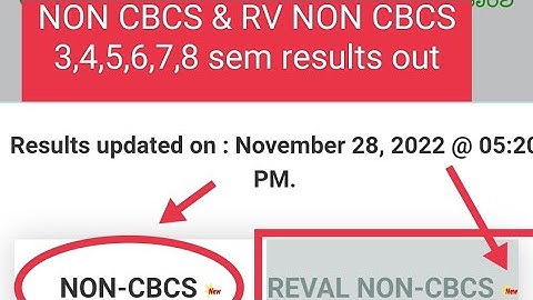 VTU VARIOUS SCHEME RESULTS OUT |3,4,5,6,7,8|CBCS & NON CBCS |RV