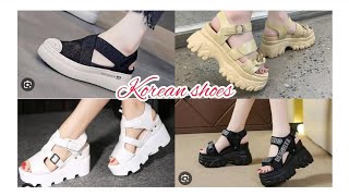 Korean shoes for girls 👠।। stylish and comfortable footwear।।