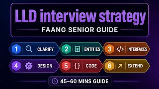 LLD Interview Strategy- 6 phase framework 