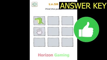 Tricky Brain Story Dop Puzzle LEVEL 58 Find the pairs - New Update Gameplay Walkthrough Android IOS