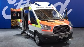 Ford Transit Ambulance 2016 In detail review walkaround Interior Exterior