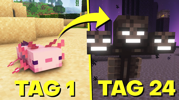Minecraft, aber Ich VERWANDEL mich JEDEN TAG in einen RANDOM MOB...
