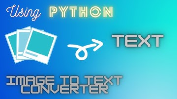 Python Image to Text Converter | Python | Python OCR |  Python Beginner Projects