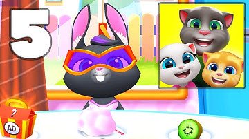 My Talking Tom Friends - Gameplay Walkthrough Part 5 (iOS, Android)