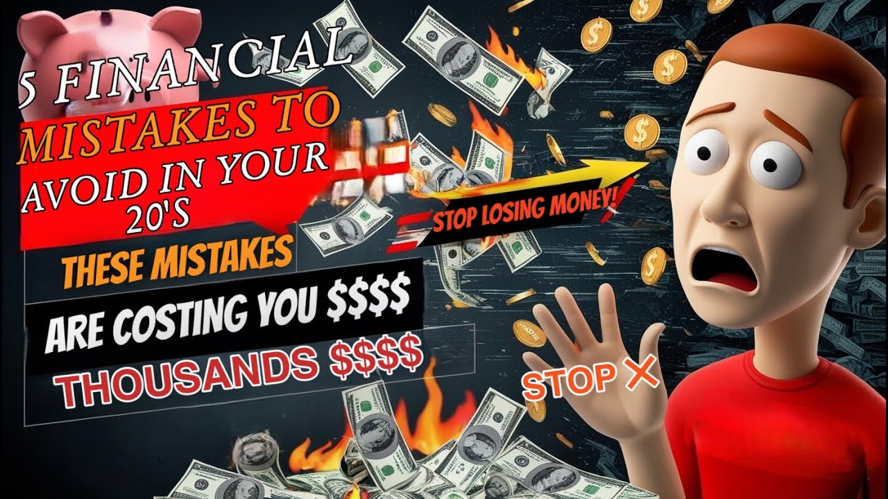5 Common Financial Mistakes to Avoid in Your 20s! Costing You Thousands💸