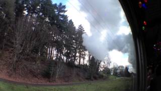 Holiday Express Steam Engine Ride with the Wohlmacher Family Winter 2012