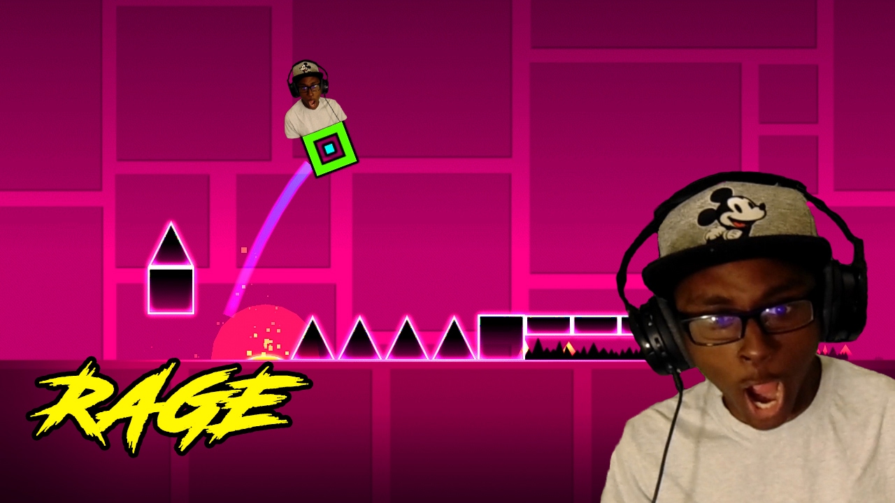 THE RAGE LEVEL IS HIGH!!! [Geometry Dash] [Rage] - YouTube