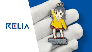 Character Soft Enamel Keychain l Relia Metal