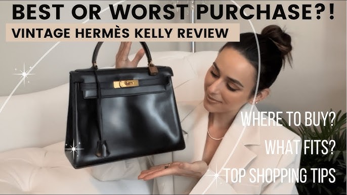 HERMES KELLY SELLIER 25 VS 28 DETAILED REVIEW - WHAT FITS, MOD