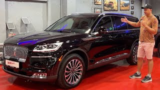 ОБЗОР Lincoln Aviator 2022 - 6 мест, роскошный салон, 400 л.с. и 5 метров в длину!!