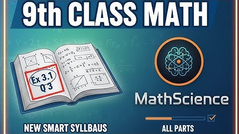 9th class math new smart syllabus solution Ex 3.1 All parts#NewSmartSyllabus 