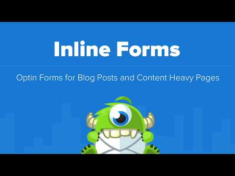 Turn Any Page into an Email List Building Machine with Inline Forms