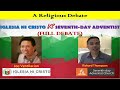 Debate  inc vs seventh day adventist full debate