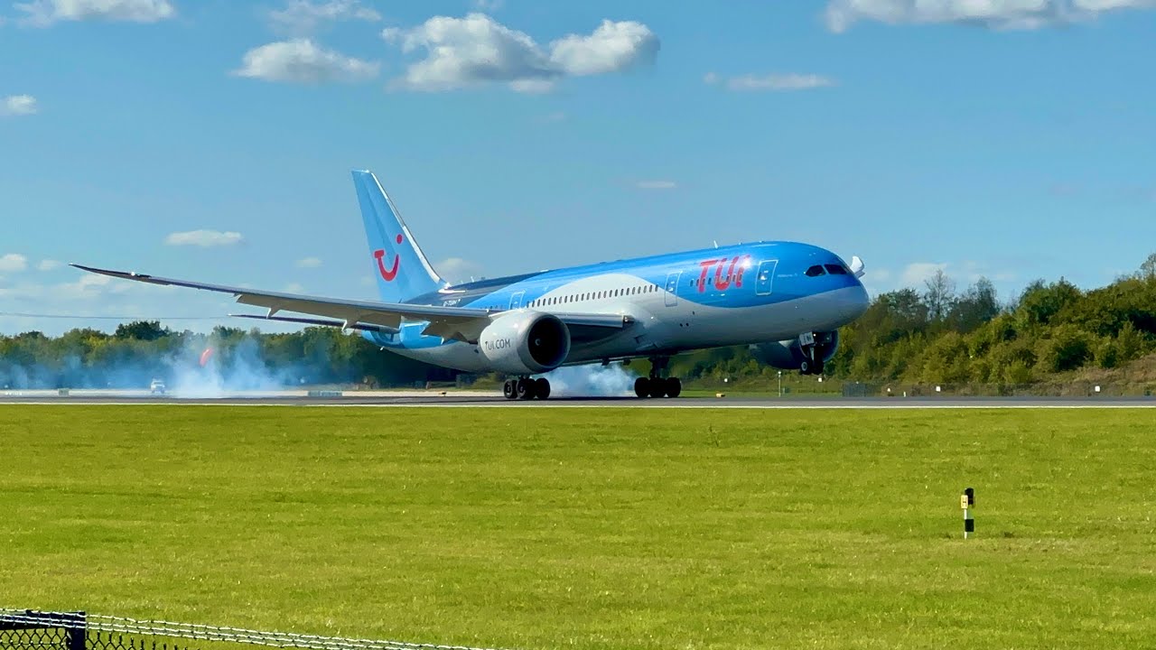 STUNNING Close up Touchdowns at Manchester Airport | 21/09/2025 ✈️☀️
