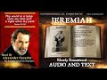 24  book of jeremiah  read by alexander scourby  audio  text  free on youtube  god is love