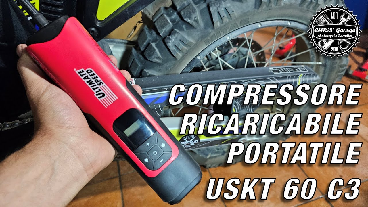 Per MOTO - YouTube Compressore USKT 60 altro C3 SPEED Portatile ed ULTIMATE