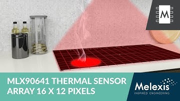 High Operating Temperature Far Infrared (FIR) Thermal Sensor Array (MLX90641)