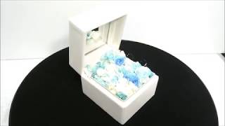 jewelry box white blue
