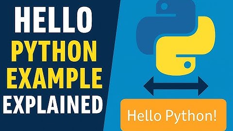 Module 1 Chapter 1 | | Your First Python Program for Beginners