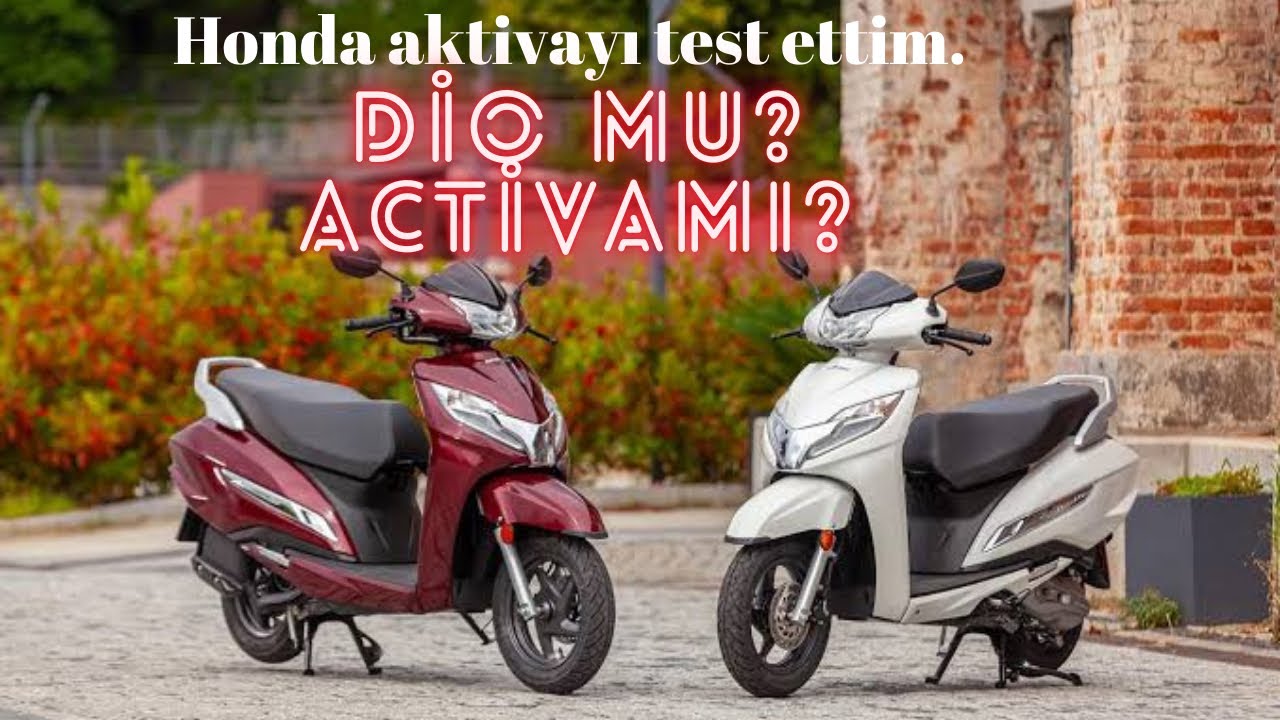 Honda Dio 110 Mu? Honda Activa  125 Mi? Şaşırtıcı farklılık!!