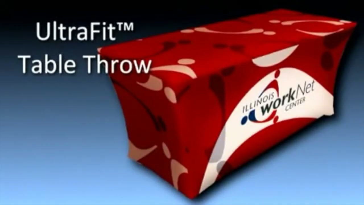 Your Table will Speak Volumes with the UltraFit™ Custom Table Throw