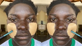 Nigerian Unbelievable 😳🔥😱 Makeup And Hair Transformation💄Makeup Tutorial