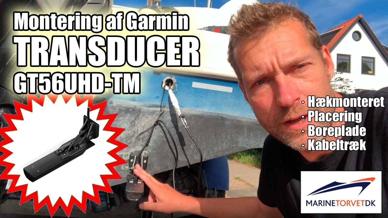 ledig stilling Parametre tøjlerne Garmin hæktransducer montering - GT56UHD-TM - YouTube