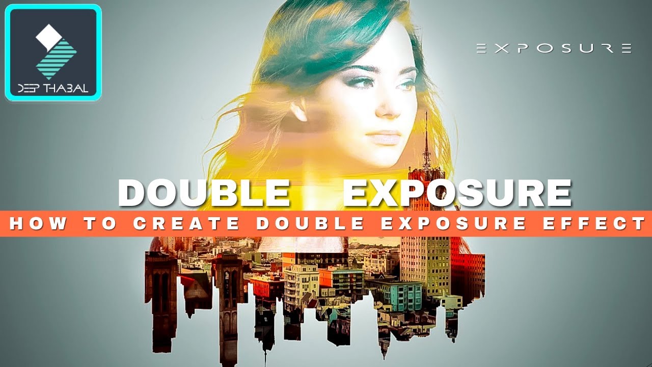 Wondershare Filmora How To Make Double Exposure Effect Tutorial Hindi Deep Thabal Youtu Double Exposure Effect Double Exposure Minimalist Photography