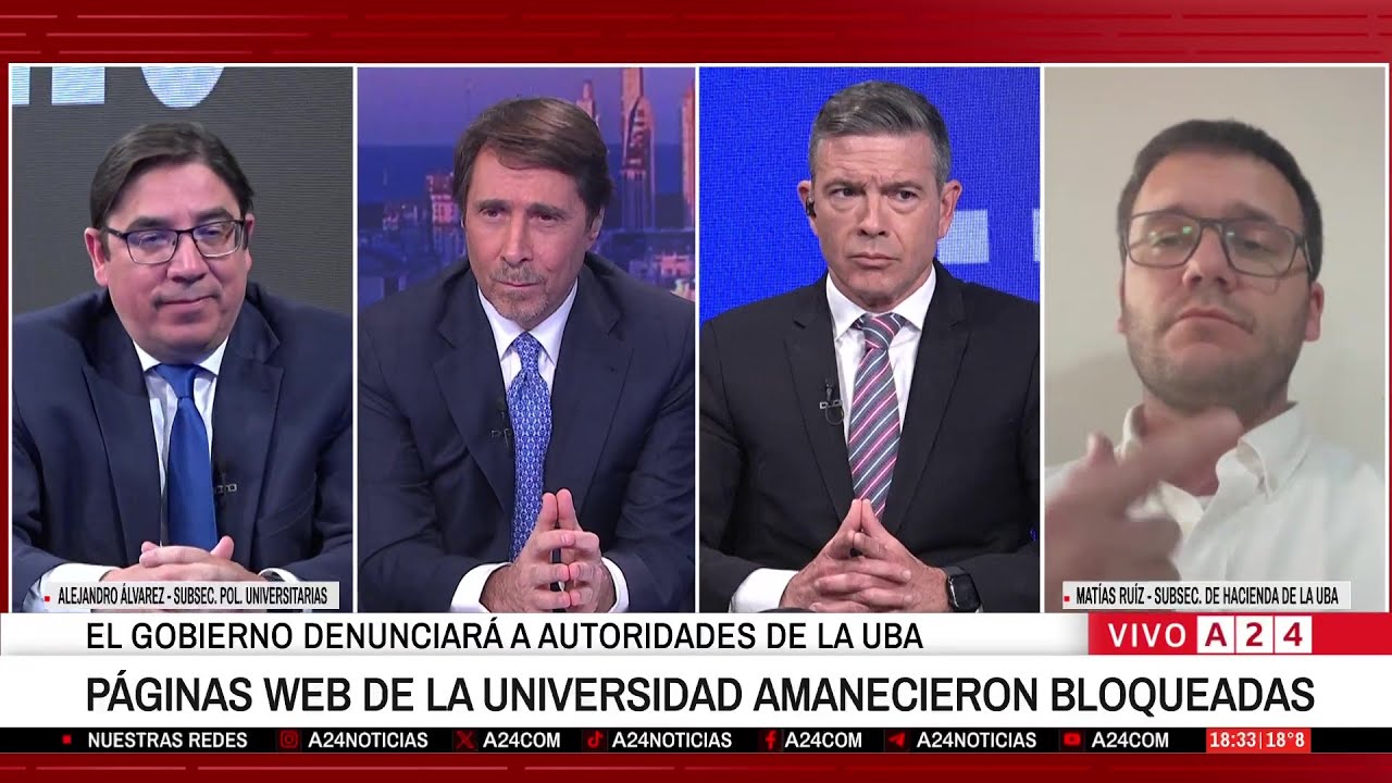 🔴 FUERTE CRUCE ENTRE LOS SUBSECRETARIOS DE POLÍTICAS UNIVERSITARIAS Y HACIENDA DE LA UBA