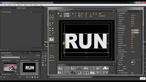 Text mask effect in video Adobe Premiere Pro CS6.- Vol 2