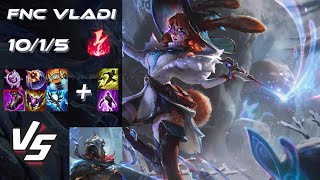 Fnatic Vladi MID Aurora vs Viktor - EU Challenger Patch 26.6