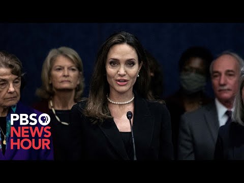 WATCH: Angelina Jolie urges Senate to pass new deal on domestic violence bill