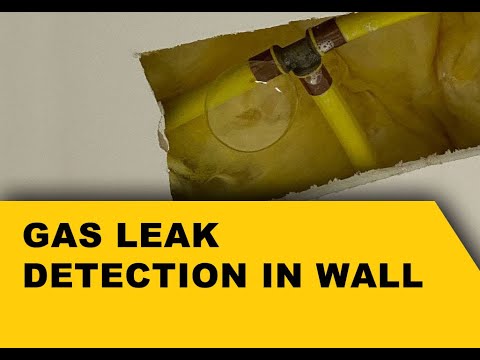 Video: Hvordan opdager du en gaslækage i en væg?