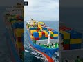 Why Thousands of Containers Never Fall From Ships 😱 #fypシ #foryouシ #factsyoudidntknow #trendingreel