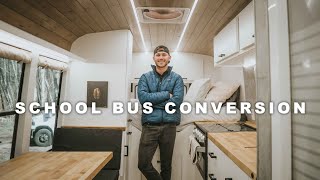 School Bus Conversion Tour with Shower | @bibia_bus