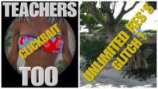 ARK UNLIMITED RESOURCES GLITCH (teachers clickbait too parody)