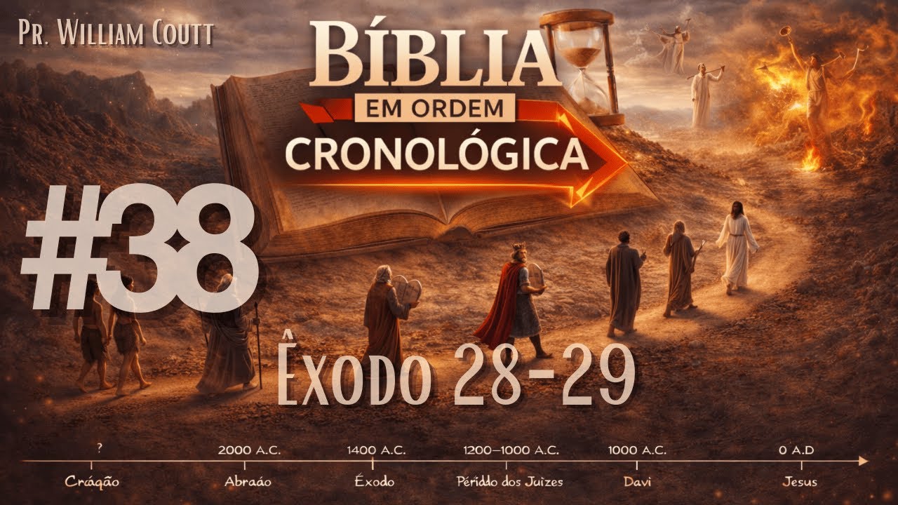 #38 LEITURA DA BÍBLIA EM ORDEM CRONOLÓGICA | ÊXODO 28-29 - YouTube