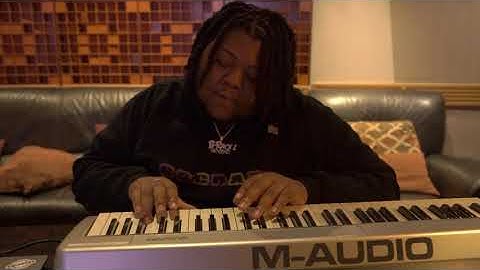 B-Rackz In The Studio Cooking Up