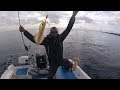 Grossi calamari a tataki fishing - Pesca con le totanare