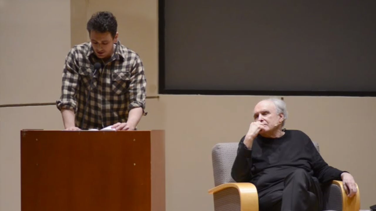 festival of lights James Franco & Frank Bidart read each other's poems