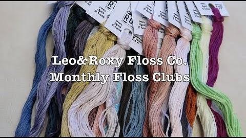 Evertote - Notes From the Workshop - Leo&Roxy Floss Co. Monthly Floss Clubs
