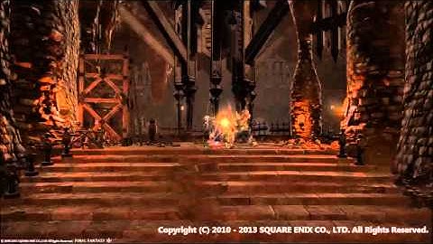 Final Fantasy XIV ARR Bosses Ifrit Halatali Dungeon