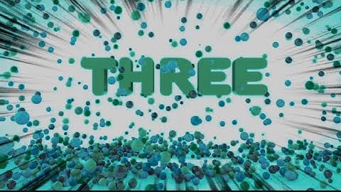 Learn Number 3 With 3D Candies Super Logo |Sparta Pitch [Sponsored by: Preview Effects]