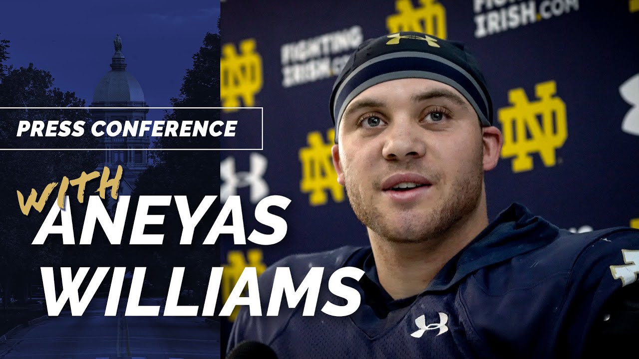 Notre Dame RB Aneyas Williams On Early Enrollment Spring Practice Notre Dame RB Aneyas Williams On Early Enrollment Spring Practice