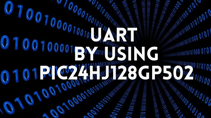How to configure the UART by using PIC24HJ128GP502